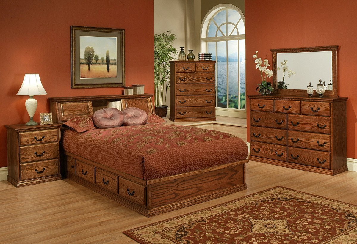 King Size Bedroom Suites New Traditional Oak Platform Bedroom Suite Cal King Size
