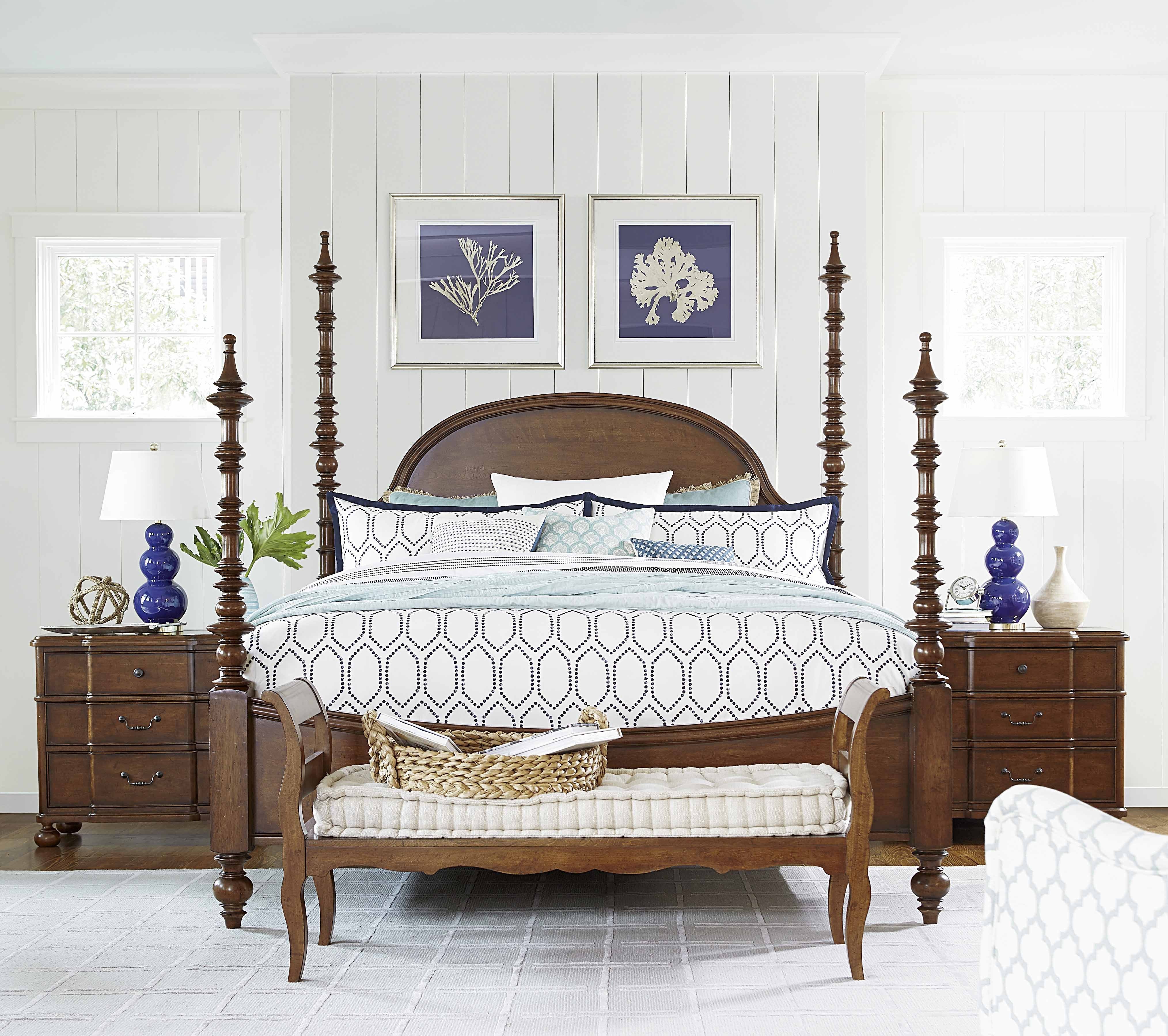 King Size Poster Bedroom Set Fresh Universal Furniture Paula Deen Home the Dogwood Poster King Bed In Low Tide