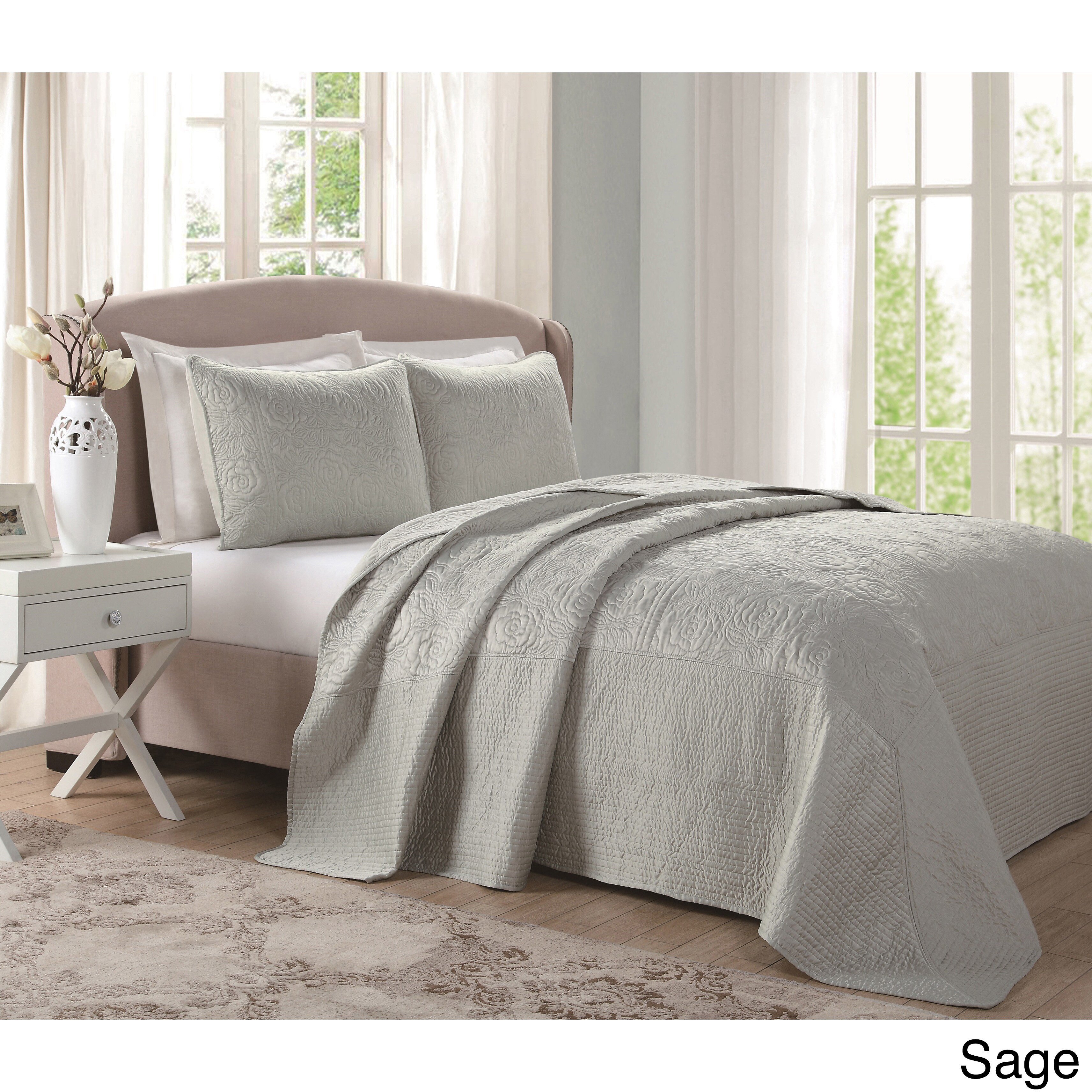 Laura ashley Bedroom Set Fresh Laura ashley Silky Satin Quilted Standard Sham