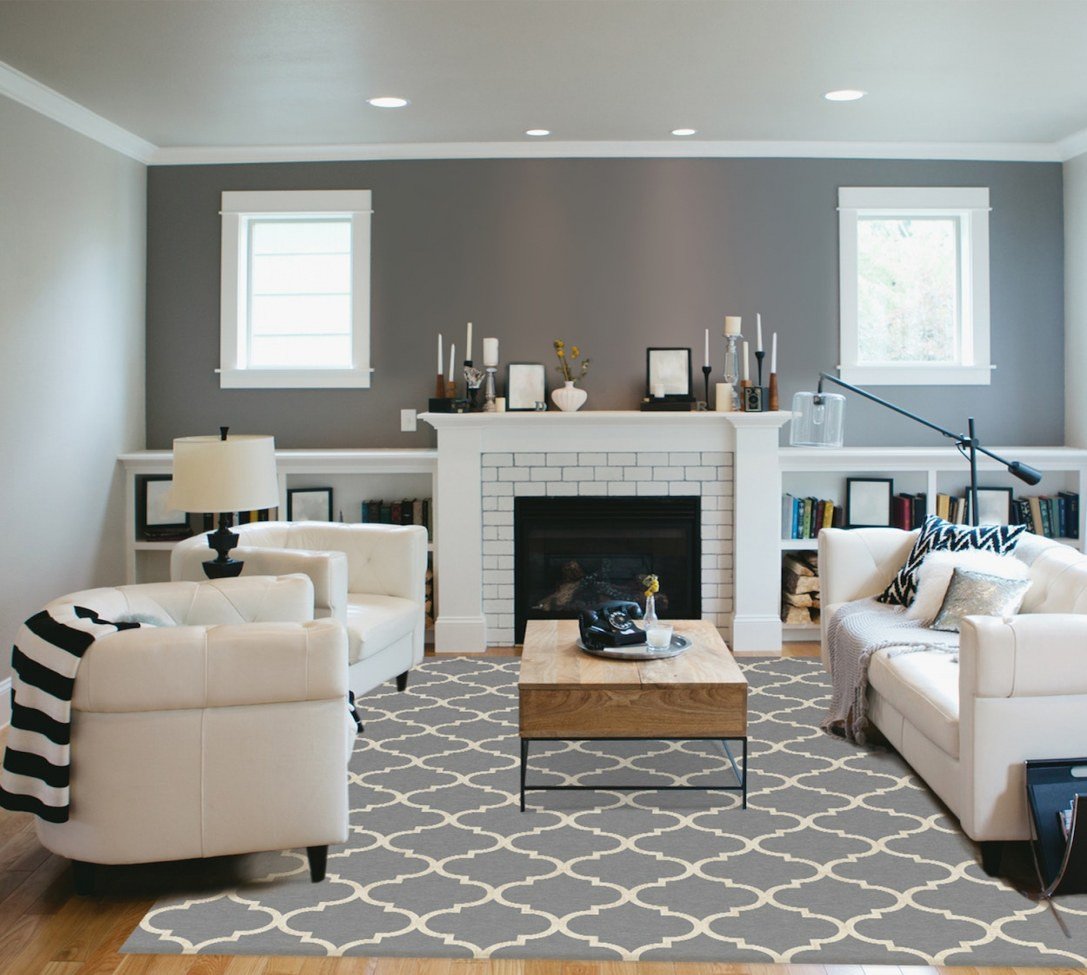 Lavender and Gray Bedroom Inspirational Grey and Cream Living Room Moroccan Trellis Rug In Light