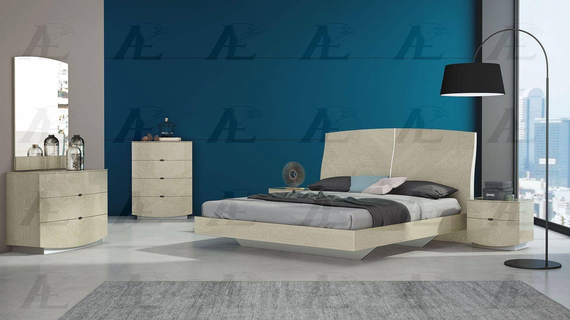 Light Blue Bedroom Set Inspirational Light Walnut Finish King Size Bed American Eagle P113 Bed Ek