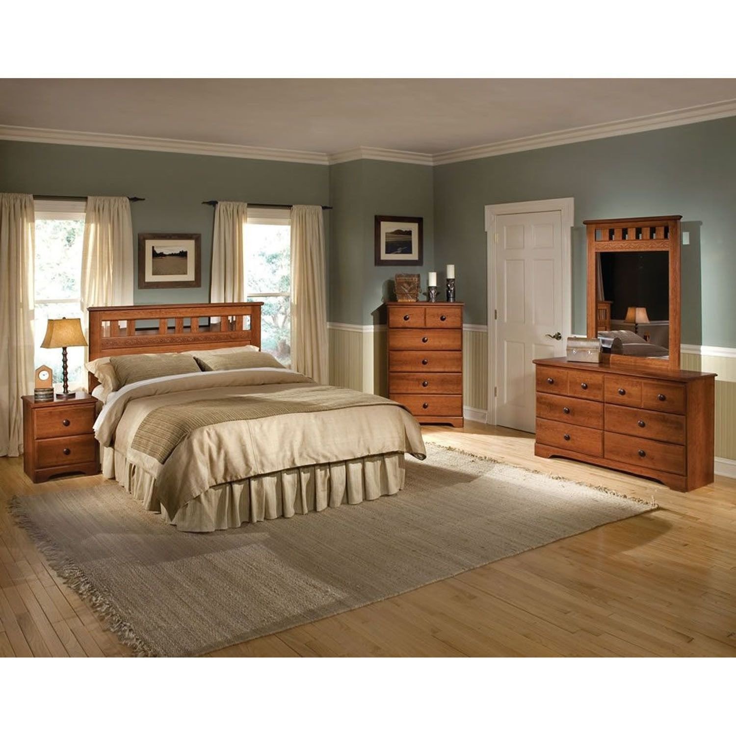 Light Wood Bedroom Furniture Elegant Cambridge Seasons Five Piece Bedroom Suite Queen Bed