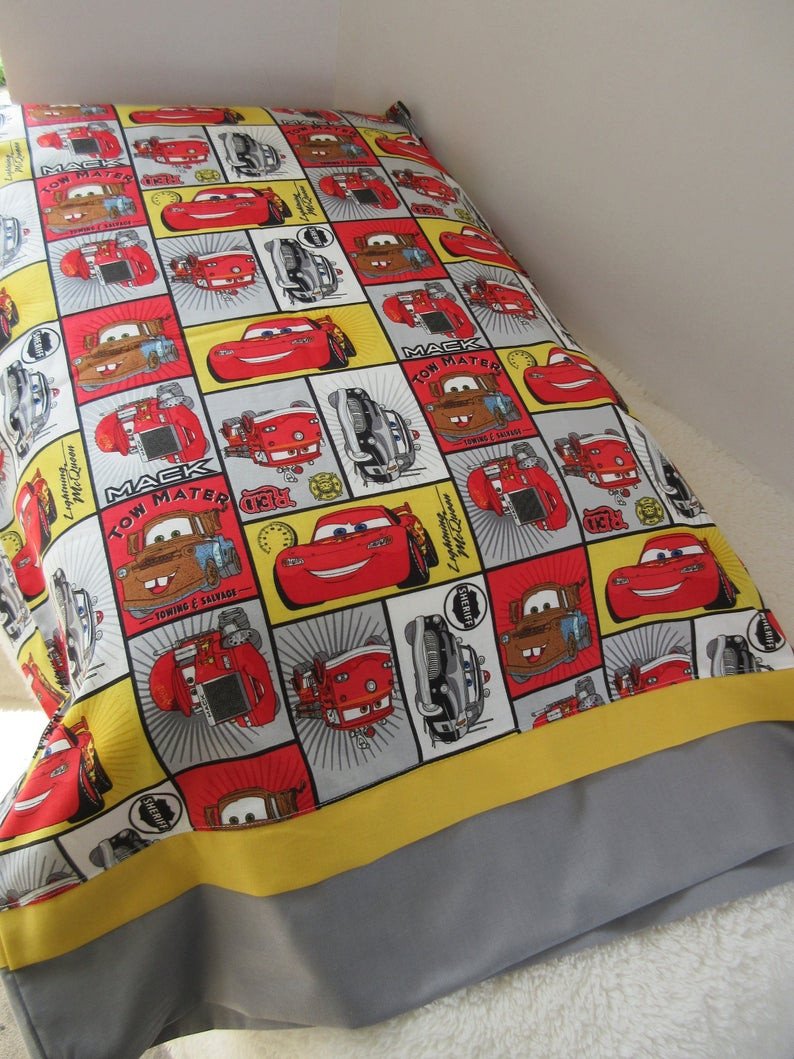 Lightning Mcqueen Bedroom Set Luxury themed Pillow Case Disney Cars Cotton Pillow Case Child S Pillow Case Lightning Mcqueen Mater Sherriff Mack Red Disney Bedding