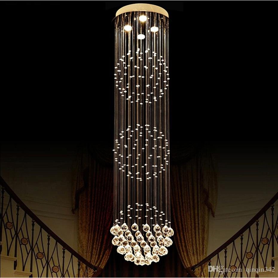 Little Girl Chandelier Bedroom Luxury Luxury Crystal Chandelier Living Room Lustre Sala De Cristal Modern Round Ball Chandeliers Light Fixture Wedding Deco Hanging Lamp Ceiling Lamps