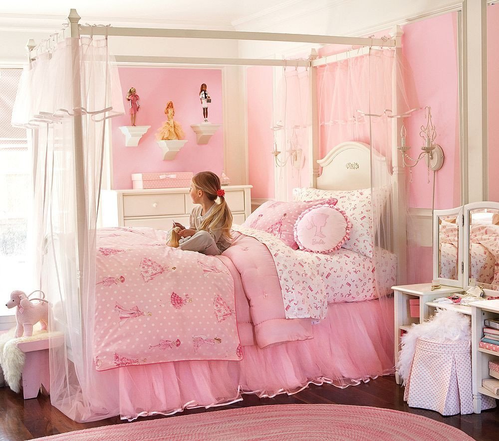 Little Girls Bedroom Ideas New Girl S Rooms Pink Paint Colors