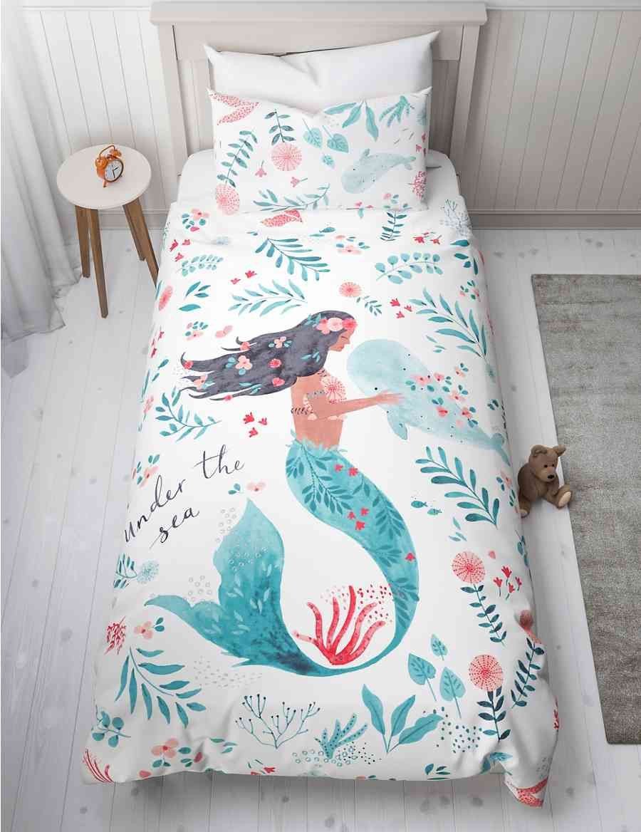 Little Mermaid Bedroom Decor Lovely Mermaid Bedding Set In 2020