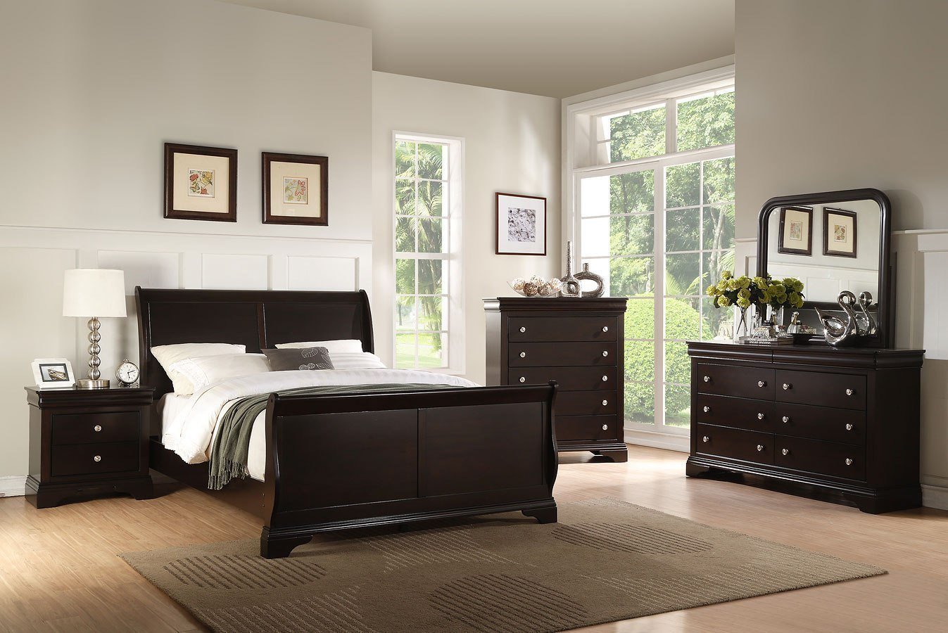 Louis Philippe Bedroom Set New Leopold Sleigh Bedroom Set