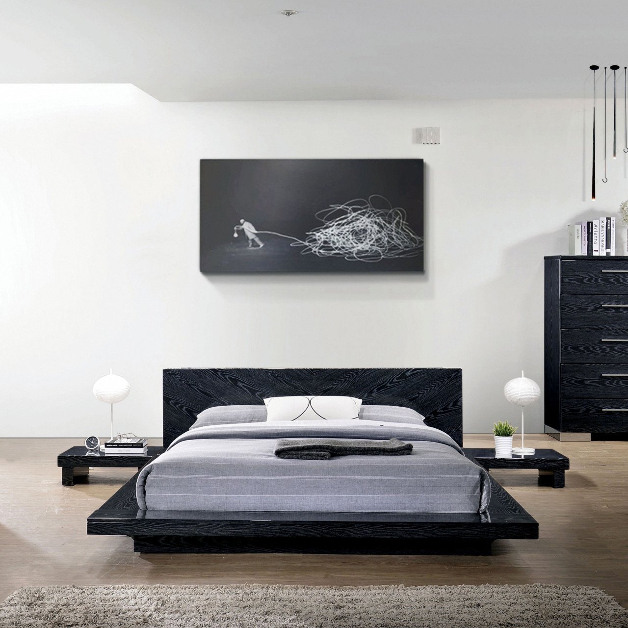 Low Profile Bedroom Set New King Metal Platform Bed — Procura Home Blog