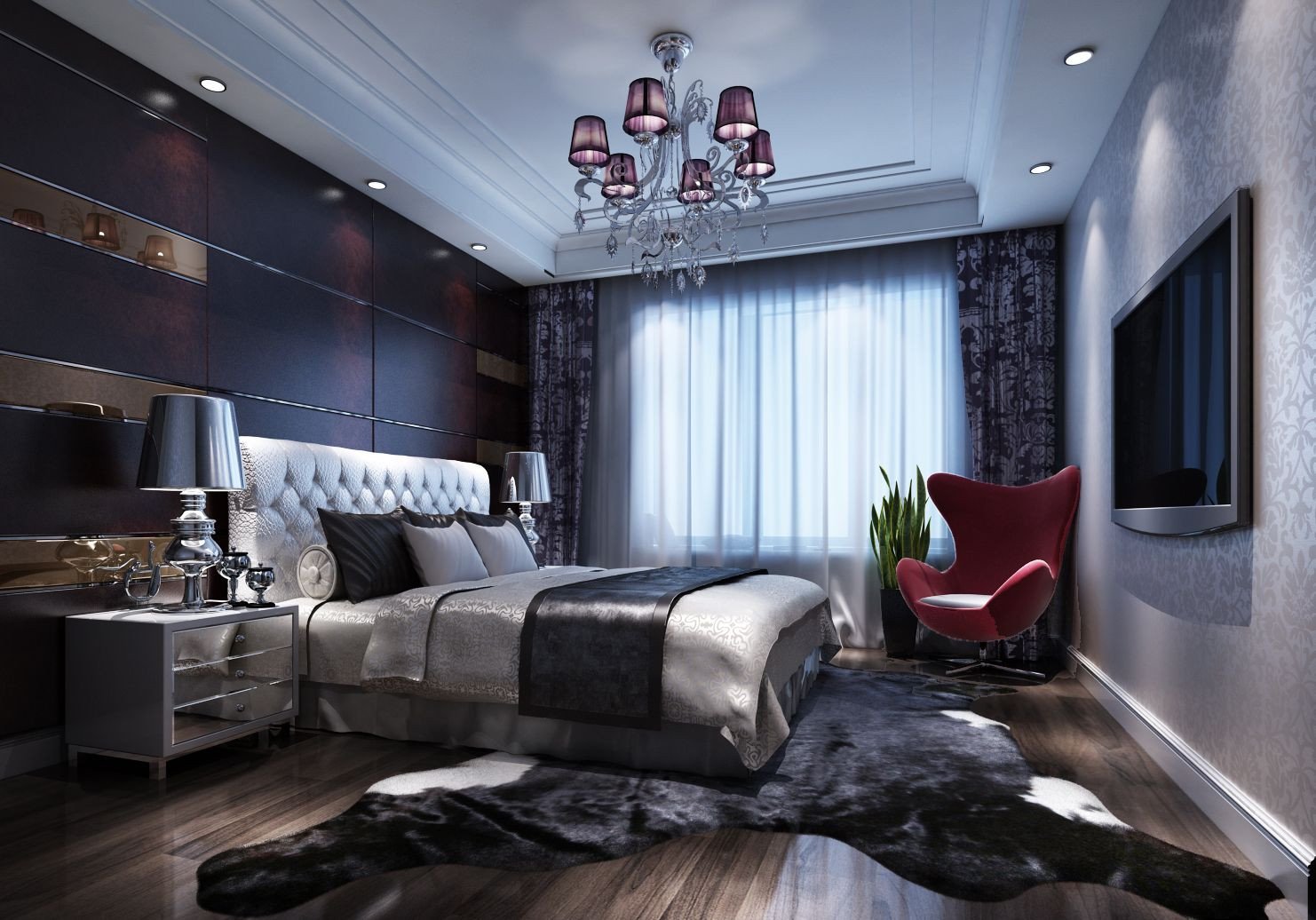 Luxury Master Bedroom Furniture Beautiful Chinese Luxury Bedroom Decoration Renderings