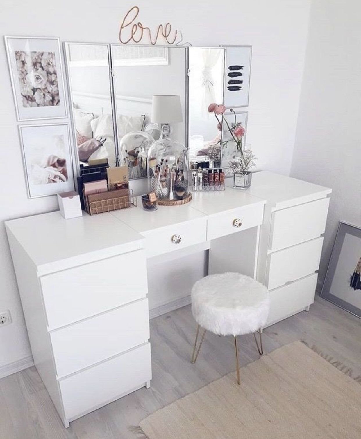 Make Up Vanity for Bedroom Fresh Pinterest