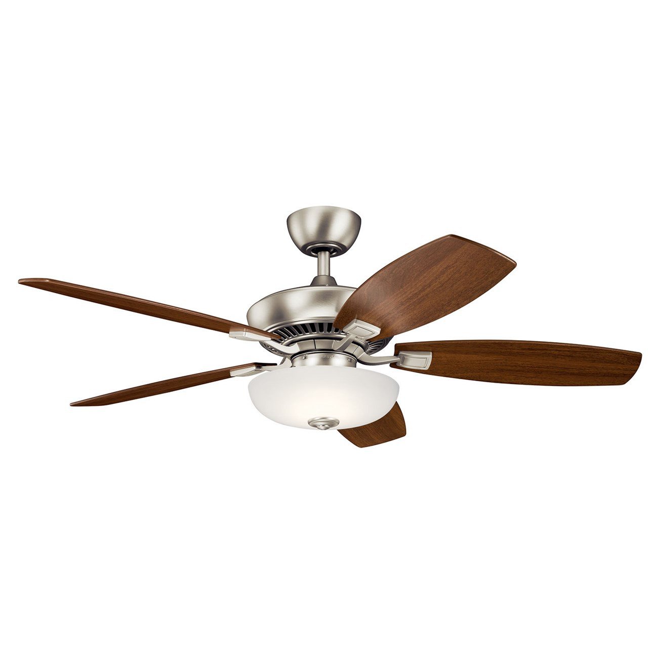 Master Bedroom Ceiling Fans Beautiful Canfield Pro Led 52&quot; Fan Brushed Nickel