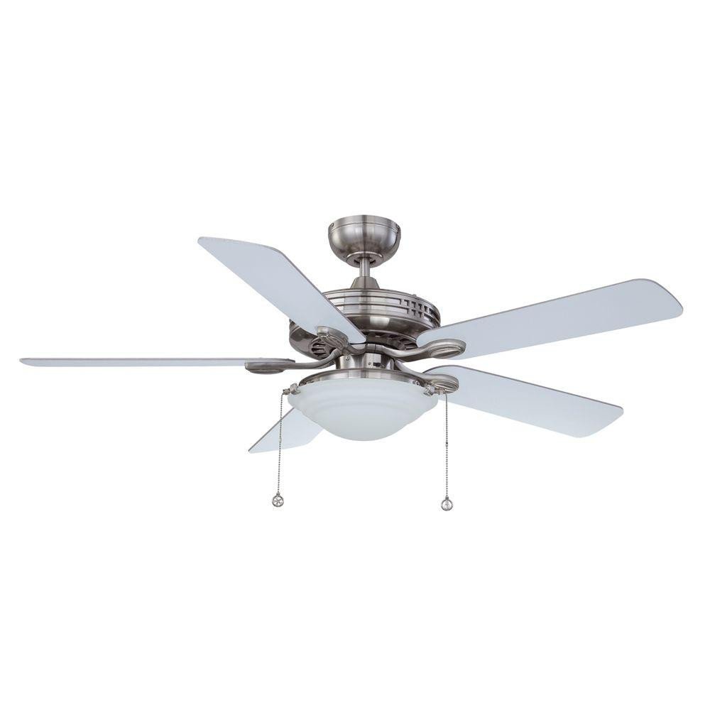 Master Bedroom Ceiling Fans Inspirational Designers Choice Collection 52 In Satin Nickel Ceiling Fan