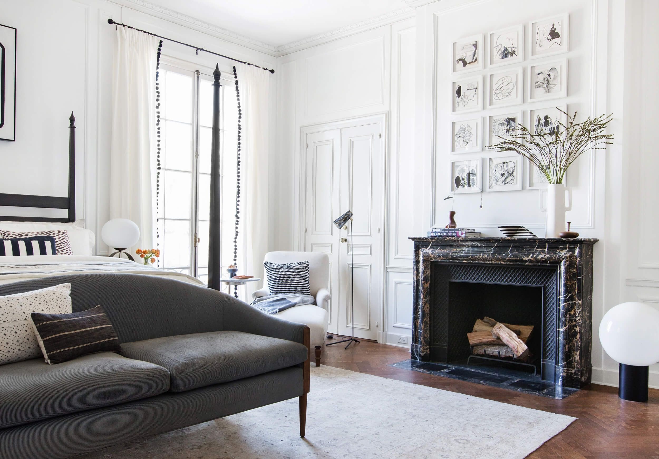 Master Bedroom with Fireplace Unique Staging My Dream Parisian Hotel Suite with sothebys