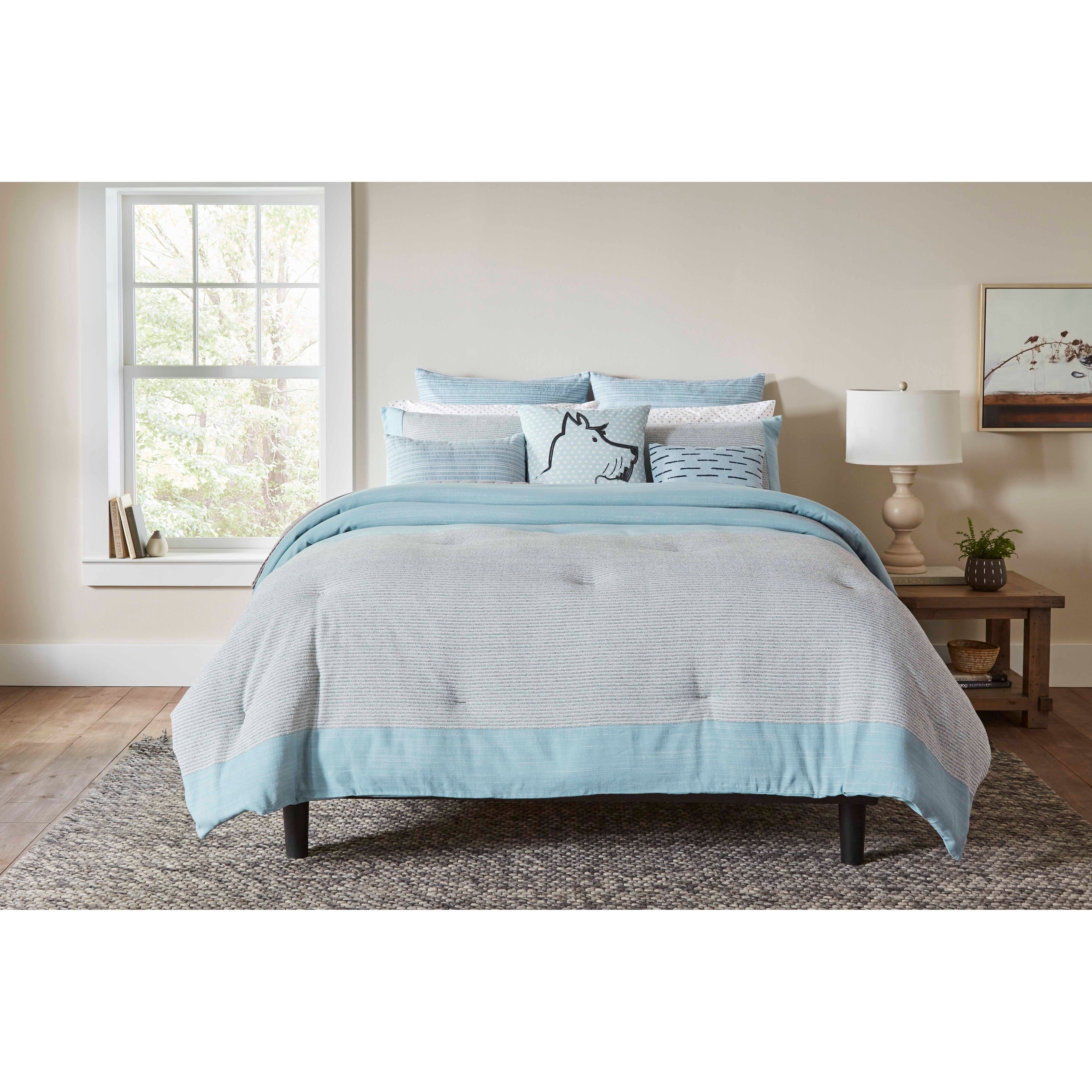 Michael Amini Bedroom Set Elegant Ellen Degeneres Riverside Blue forter Set