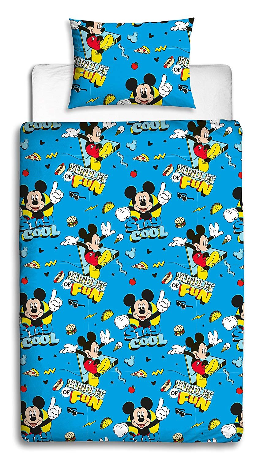 Mickey Mouse Bedroom Accessories Inspirational Amazon Disney Mickey Mouse Cool Duvet Cover Set Home