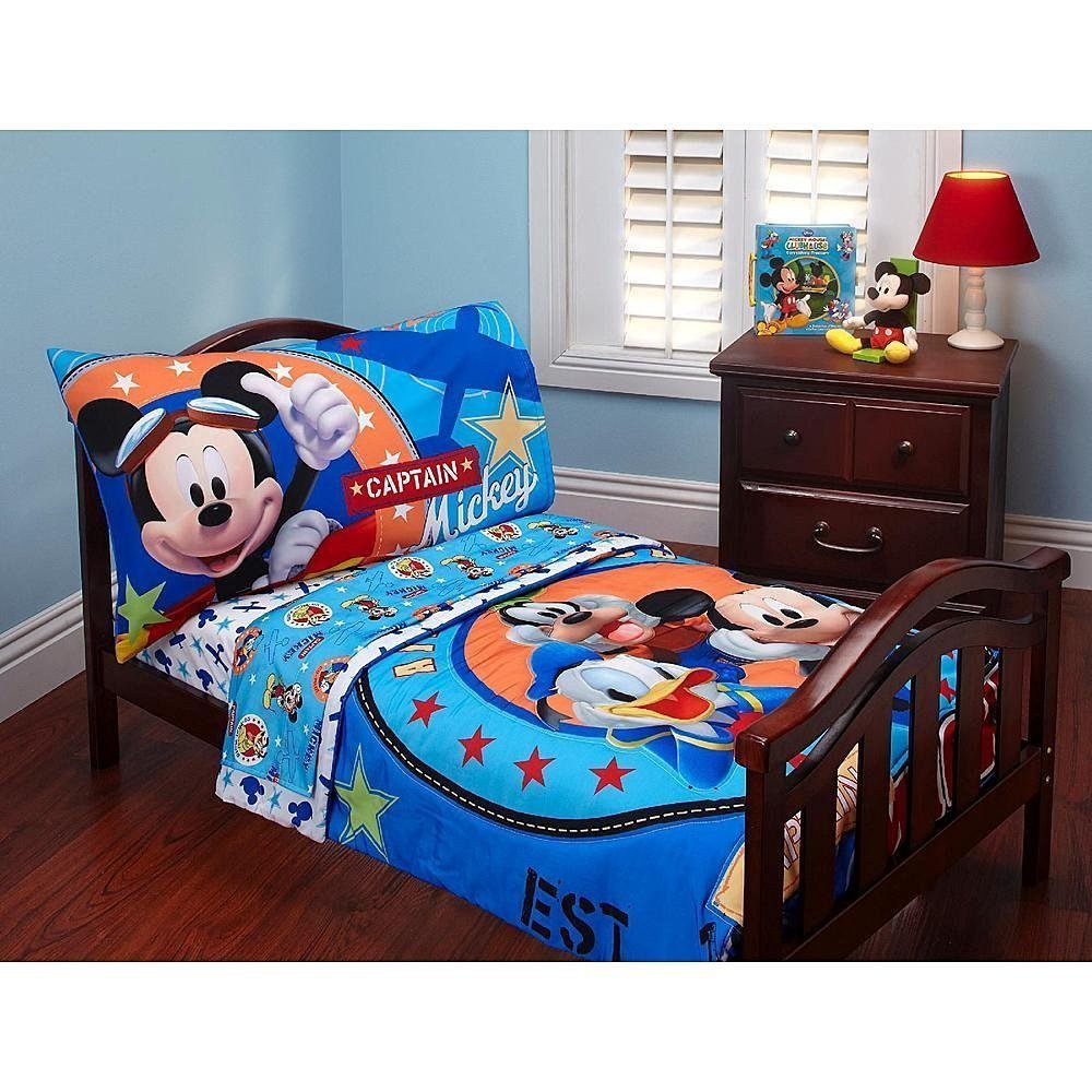 Mickey Mouse Bedroom Accessories Inspirational Mickey Mouse toddler Bedding Color — toddler Bed Fun