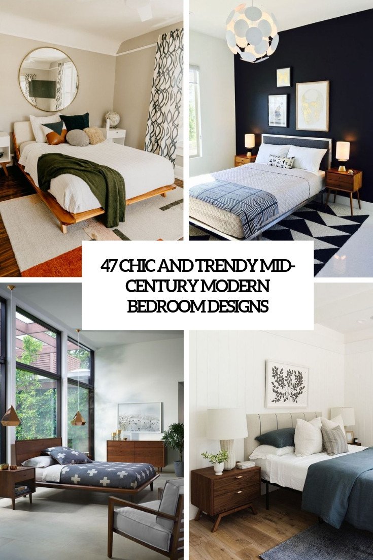 Mid Century Modern Bedroom Lovely 47 Chic and Trendy Mid Century Modern Bedroom Designs Digsdigs