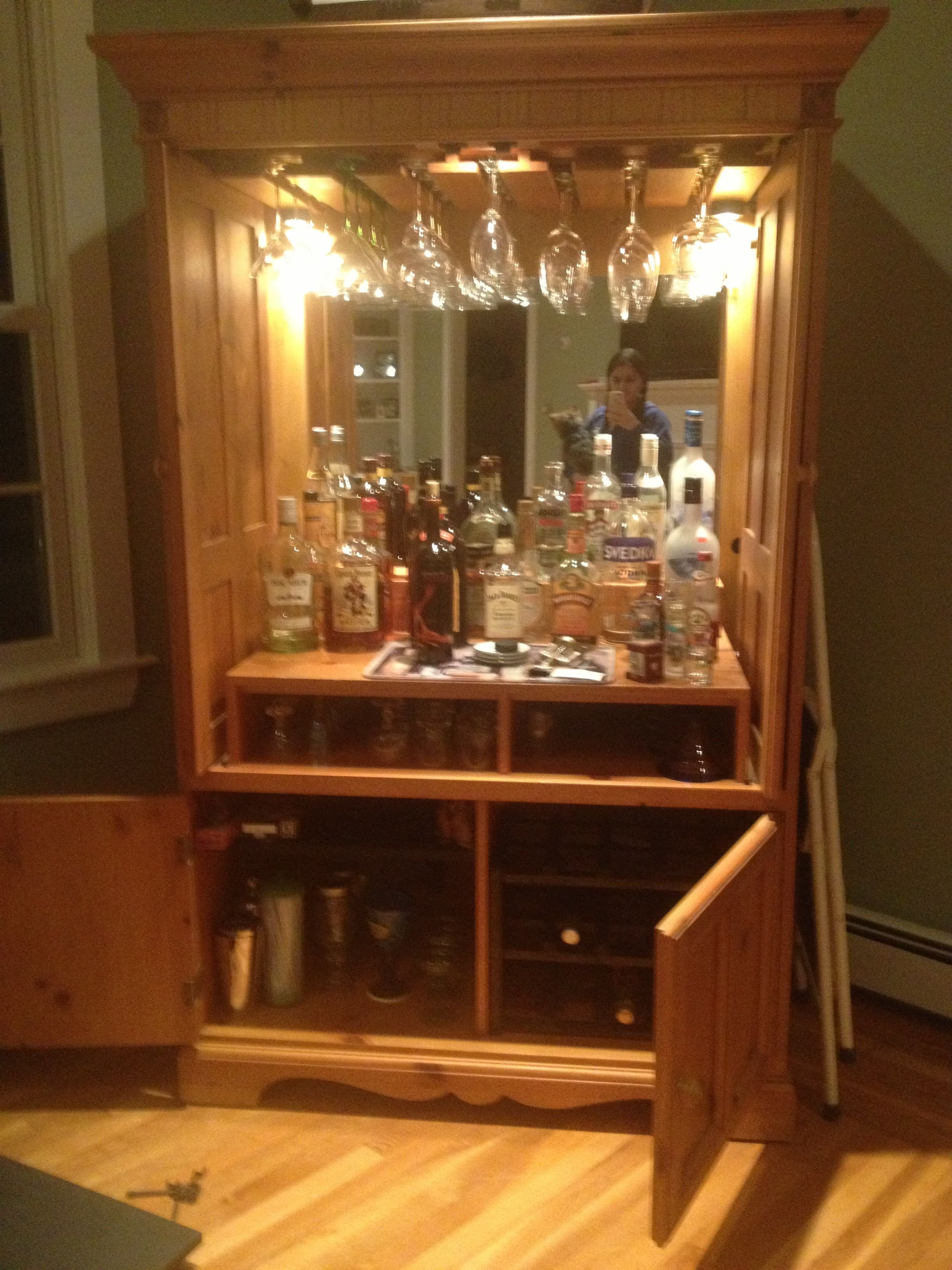 Mini Bar for Bedroom Luxury Refurbished Tv Armoire to Wine Mini Bar Cabinet