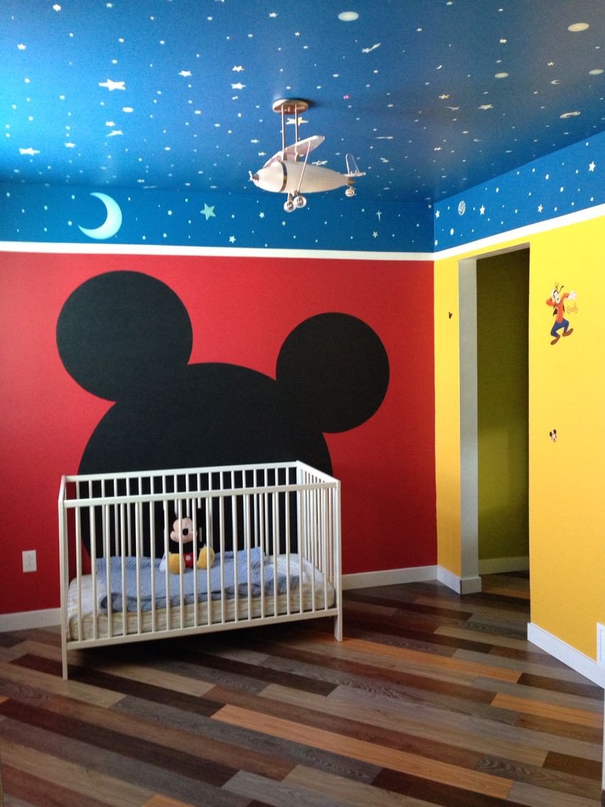 Minnie Mouse Bedroom Ideas Best Of Mickey Mouse themed toddler Room