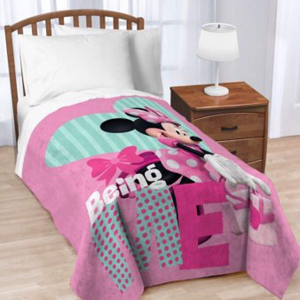 Minnie Mouse Twin Bedroom Set Unique Amazon Minnie Mouse Girls Twin Sized Bedding Blanket