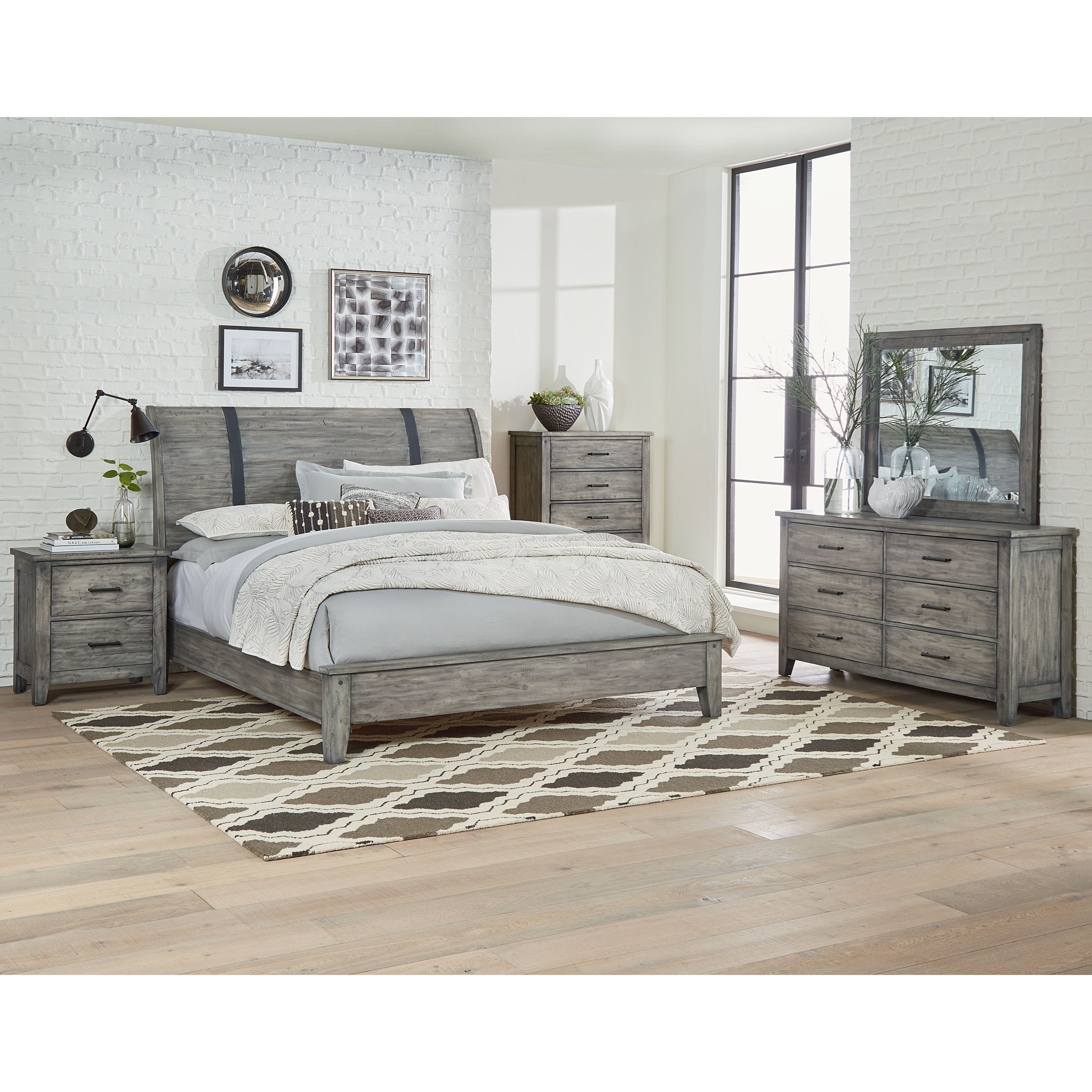 Mirrored Headboard Bedroom Set Unique Standard Furniture Nelson Queen Bedroom Group