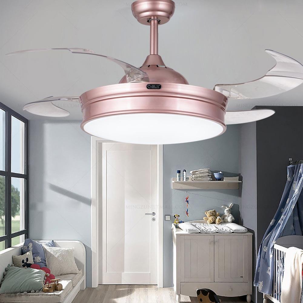 Modern Bedroom Ceiling Fan Elegant 2019 Led Modern Alloy Acryl Ceiling Fan Led Lamp Led Light Ceiling Lights Led Ceiling Light Ceiling Lamp for Foyer Bedroom From Grege $596 99