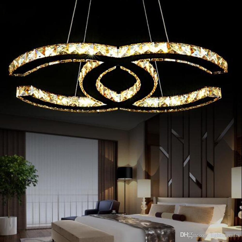 Modern Bedroom Ceiling Light Fresh 15w 18w 35w 48w Simple Modern Art Led Crystal Chandeliers Silver Amber Ceiling Mount Light Modern K9 Romantic Pendant Light Bedroom Fixture Pendants