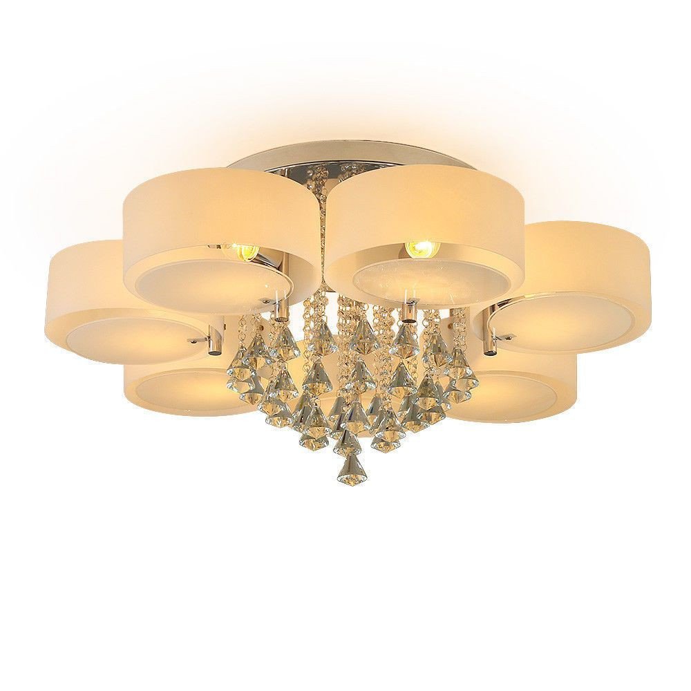 Modern Bedroom Ceiling Light Inspirational Details About Modern Crystal Ceiling Lights 3 5 7 Head