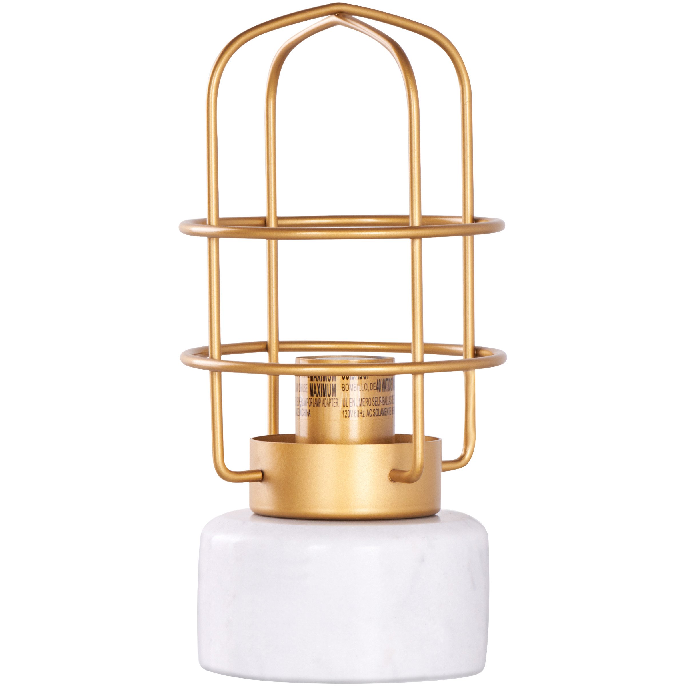 Modern Table Lamp for Bedroom Lovely Better Homes &amp; Gardens Brushed Brass Finish Marble Base