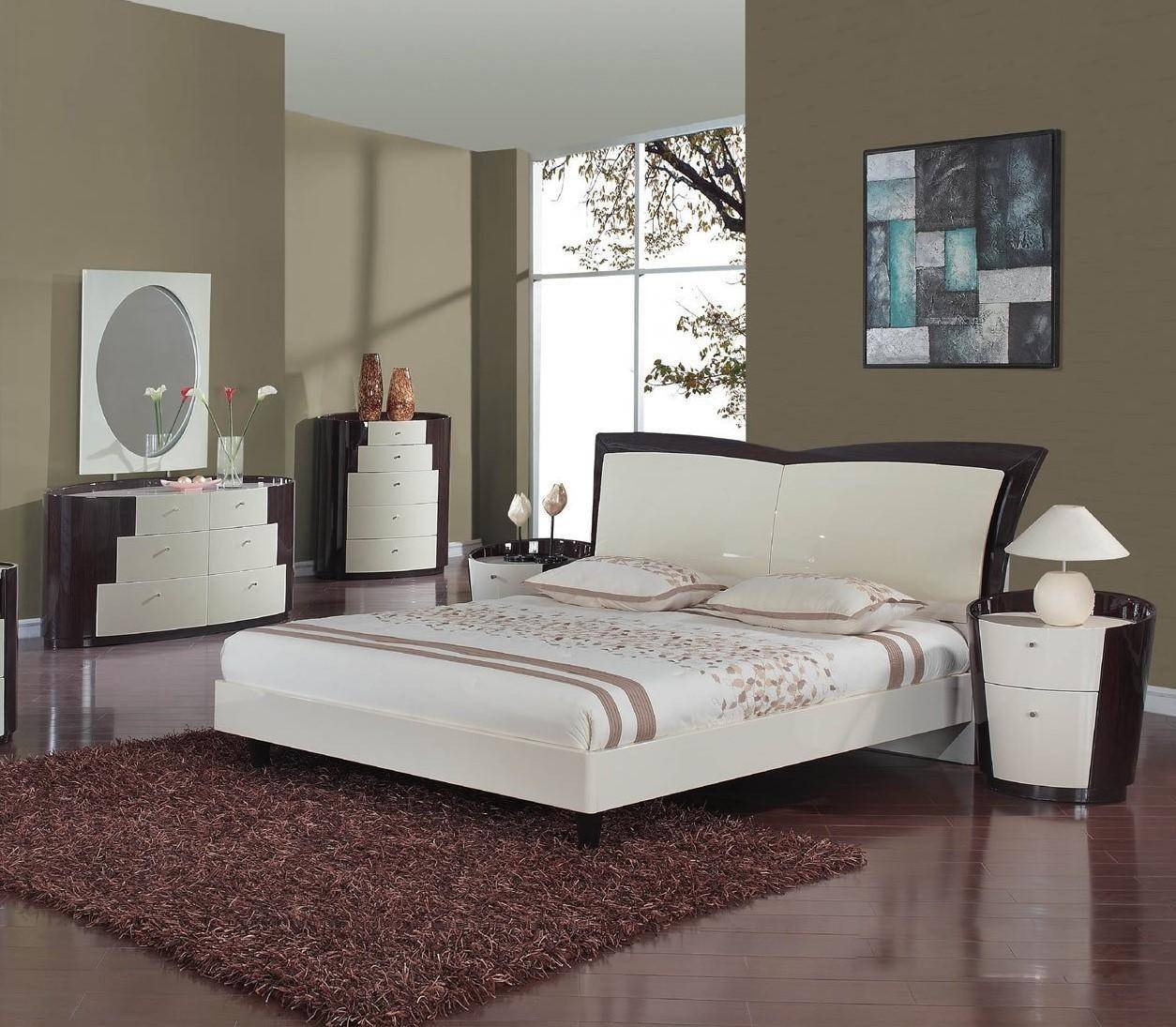 Monte Carlo Bedroom Set Unique Modern Beige Wenge Platform King Bedroom Set 5pcs New York