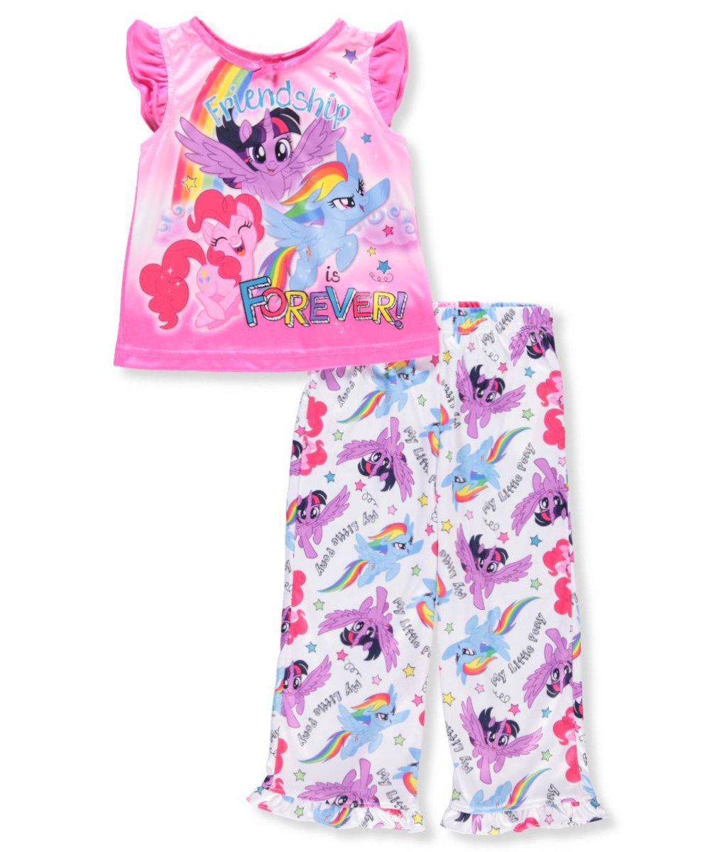 My Little Pony Bedroom Decor Best Of My Little Pony My Little Pony Girls 2 Piece Pajamas Walmart