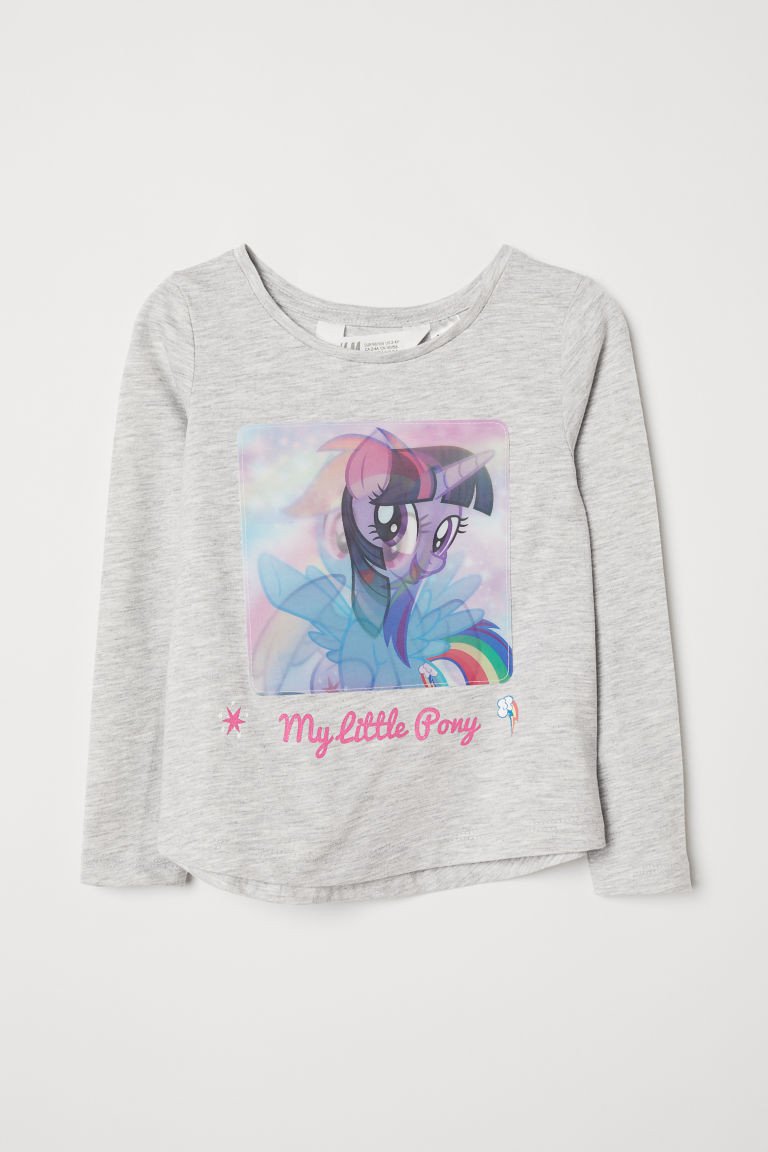 My Little Pony Bedroom Decor Elegant Lenticular Print Jersey top