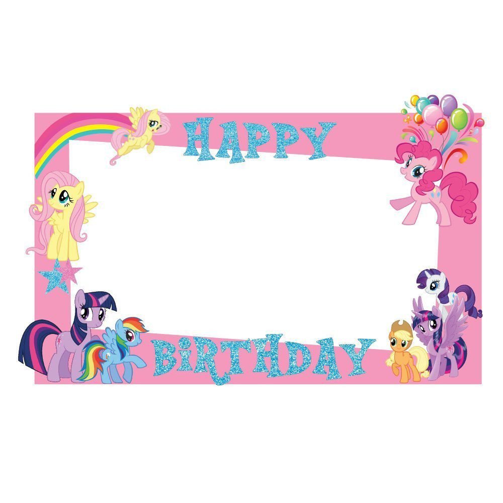 My Little Pony Bedroom Decor Inspirational Party Propz My Little Pony Photobooth Frame 2ft My Little