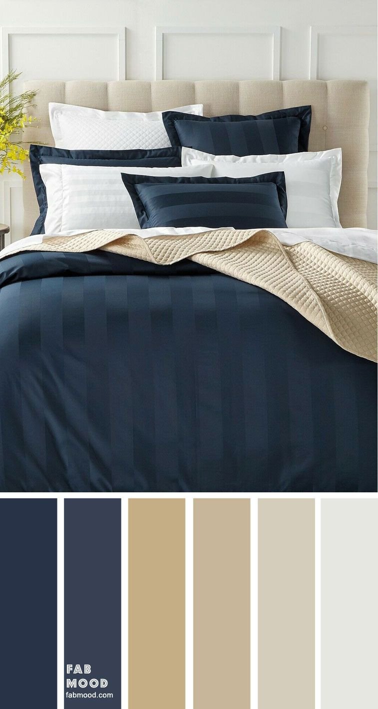 Navy and White Bedroom Best Of Beige Dark Blue and Grey Color Scheme for Bedroom