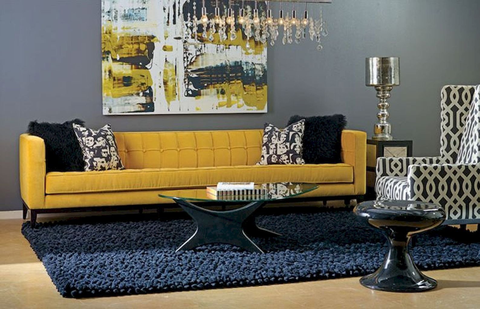 Navy Blue and Yellow Bedroom Inspirational 65 Beautiful Yellow sofa for Living Room Decor Ideas