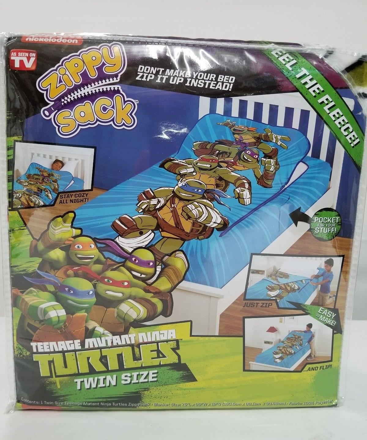 Ninja Turtle Bedroom Set Elegant Zippysack Teenage Mutant Ninja Turtles Twin Size Zippy Sack