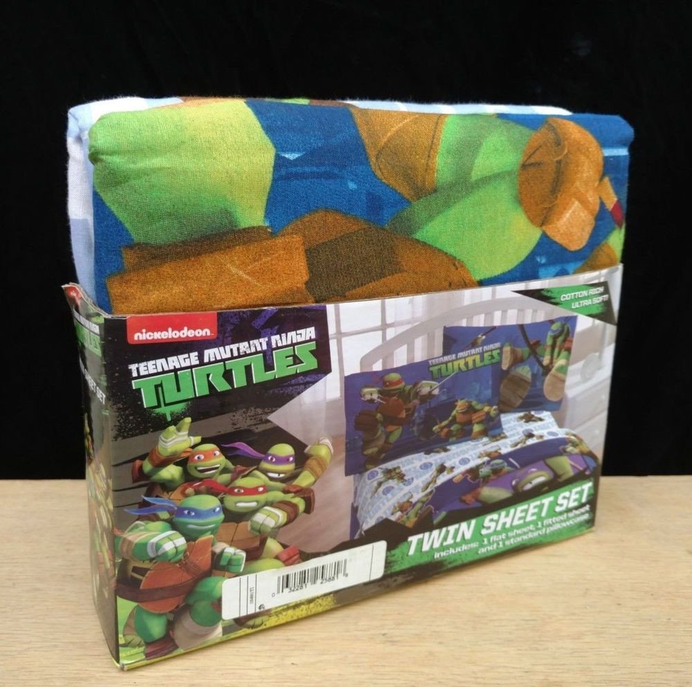 Ninja Turtle Bedroom Set Inspirational Details About Teenage Mutant Ninja Turtles 3 Pc Twin Size