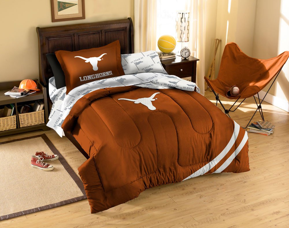 Oakland Raiders Bedroom Set Beautiful Texas Longhorns Ncaa Bed In A Bag Twin Walmart