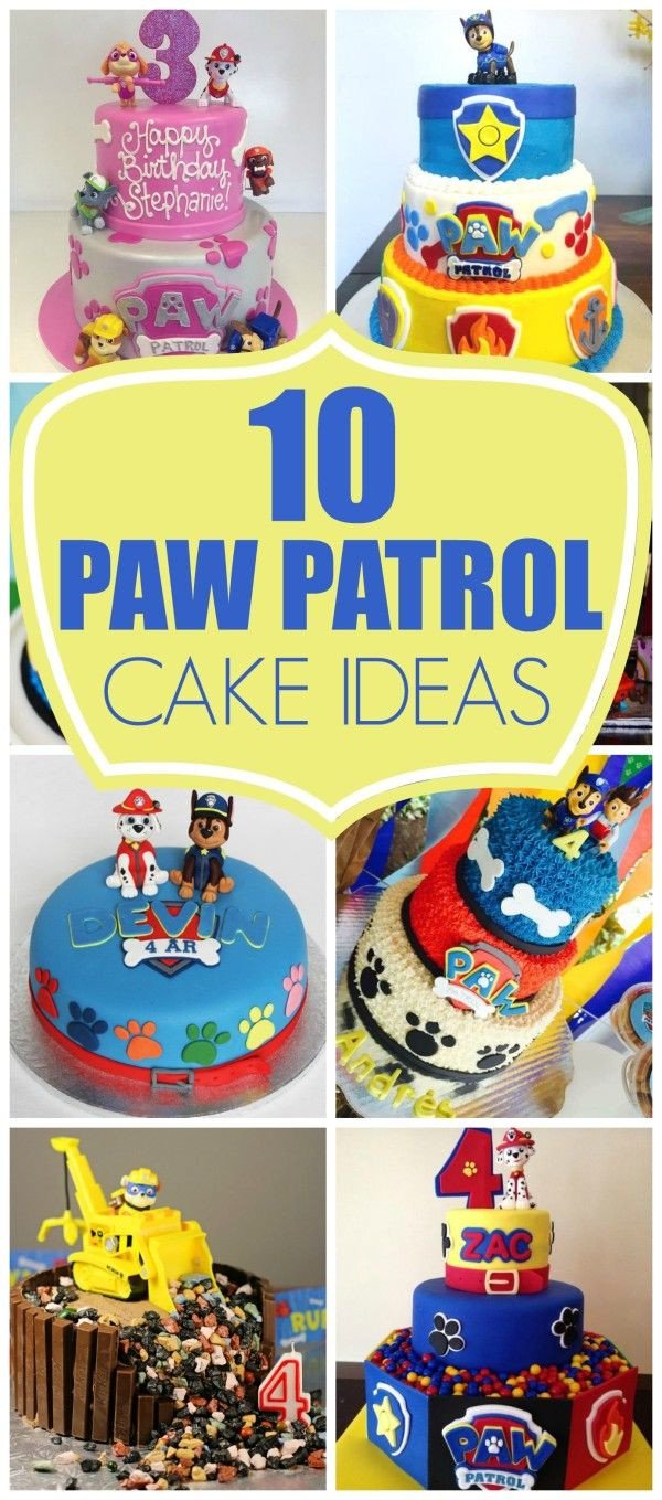 Paw Patrol Bedroom Decor Awesome 10 Perfect Paw Patrol Birthday Cakes