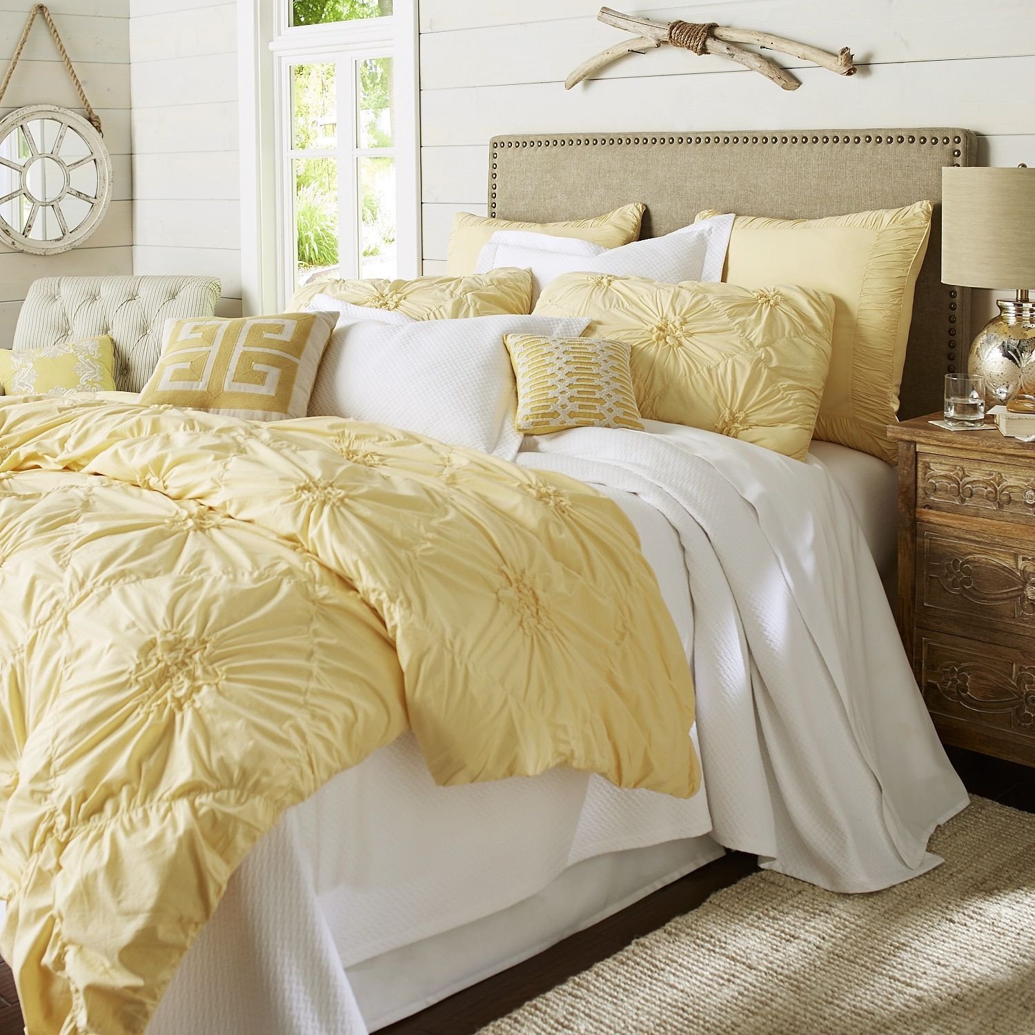 Pier One Bedroom Set Inspirational Savannah Duvet Cover &amp; Sham Yellow