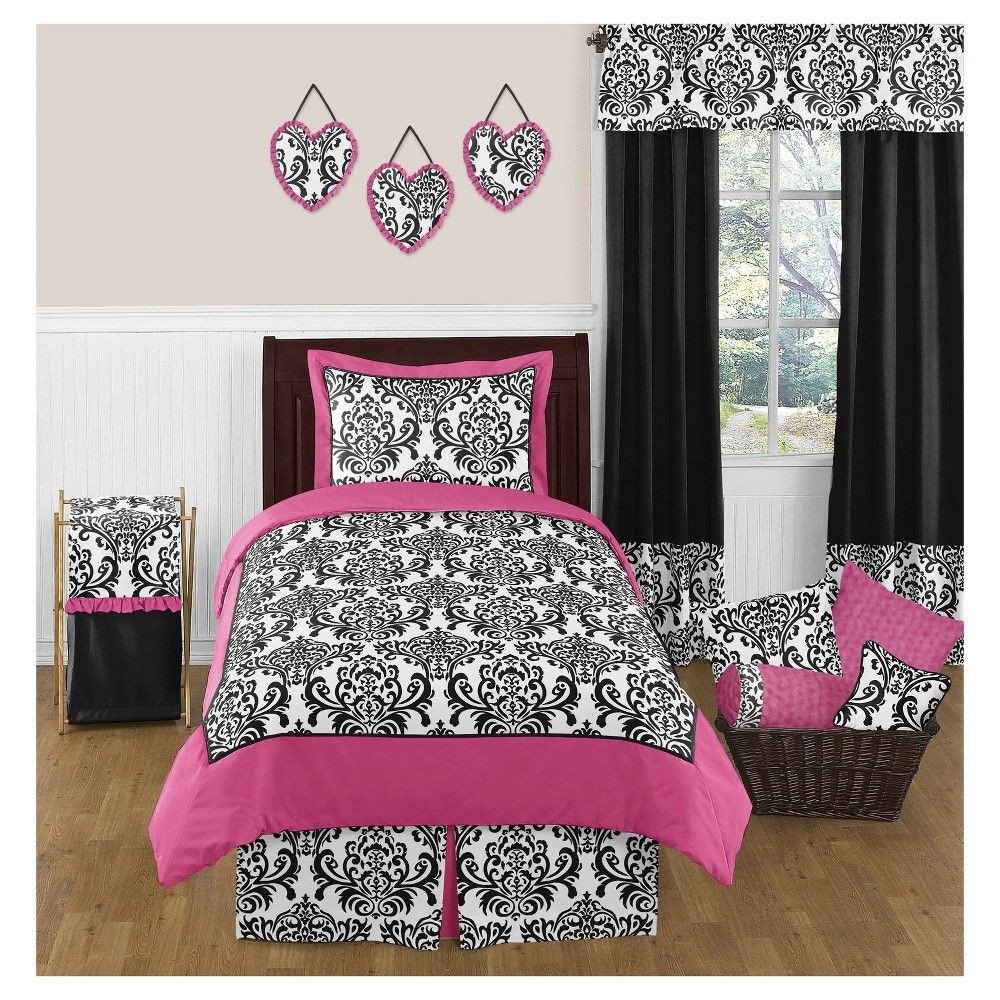 Pink and Black Bedroom New Pin On Products