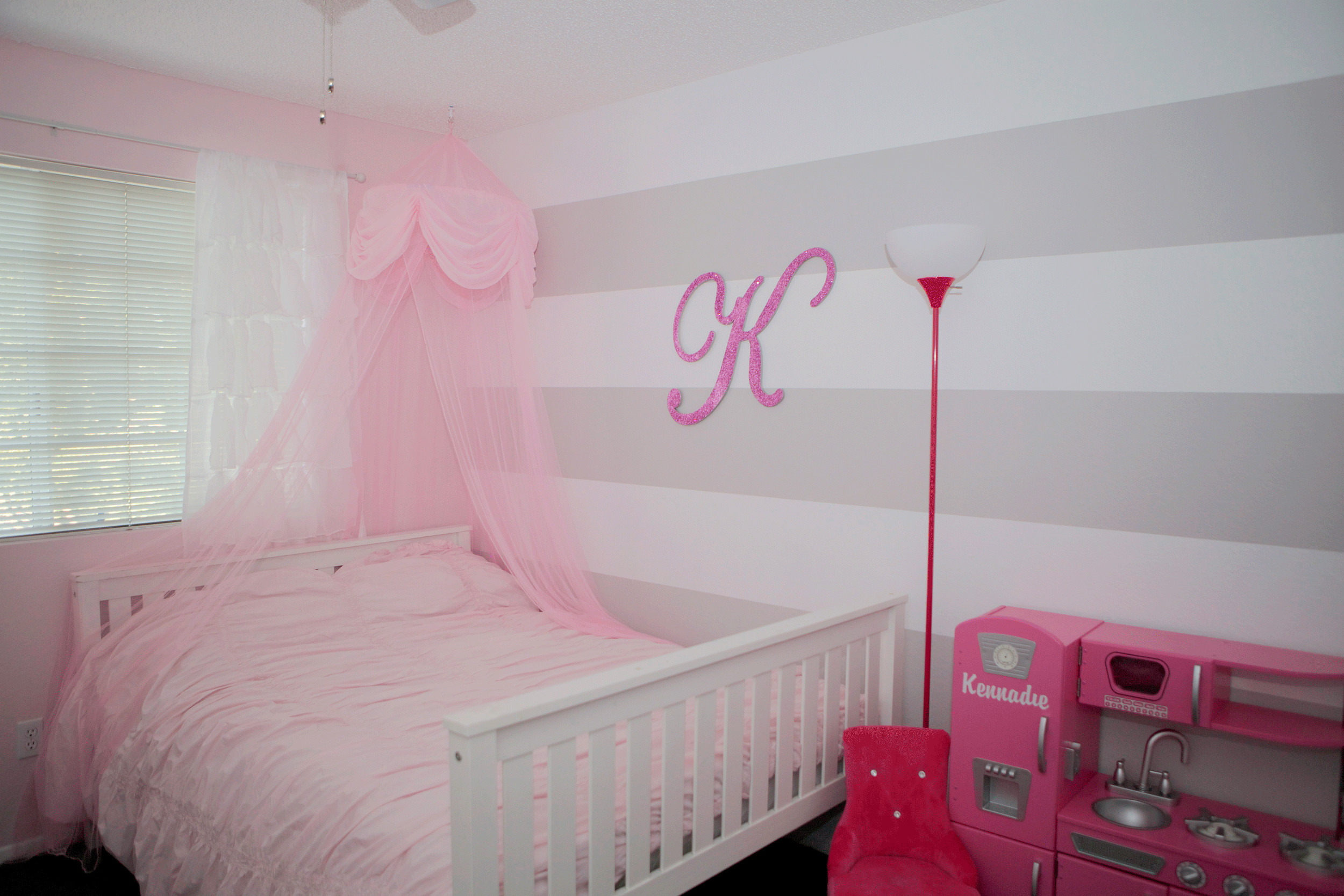 Pink and White Bedroom Best Of Princess Bedroom Pink Gray &amp; White Stripes Pink Kitchen