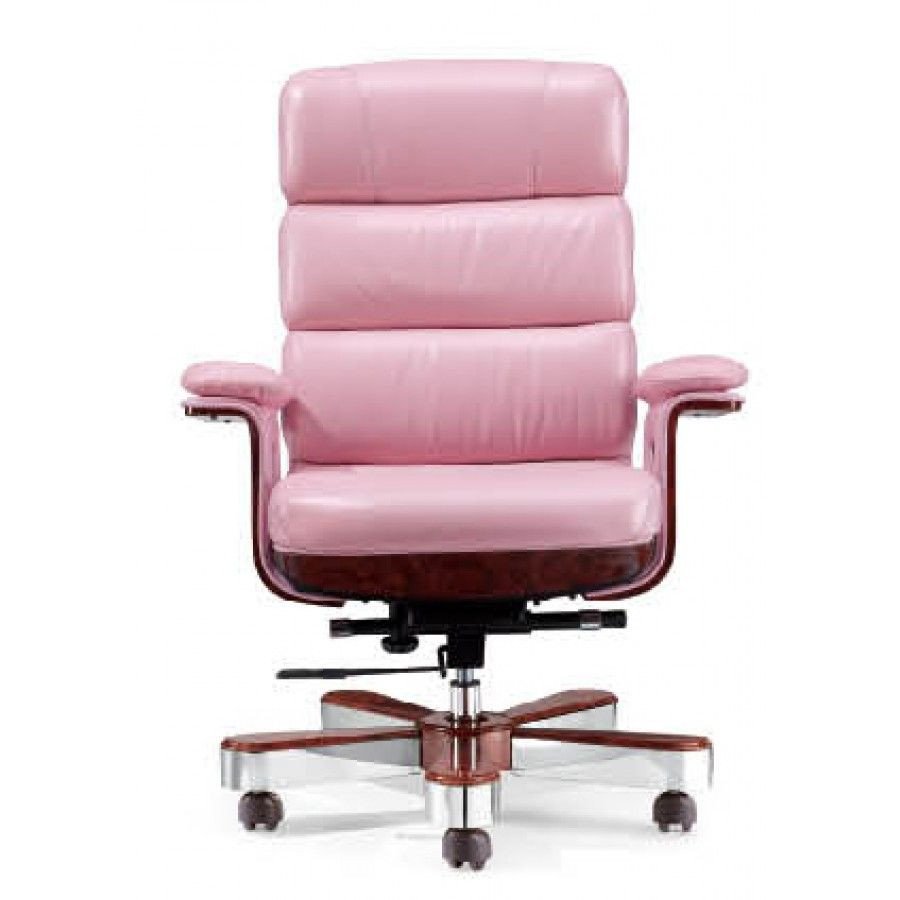 Pink Chair for Bedroom Awesome Luxury Executive Chair Pink Leather Des A020 P order