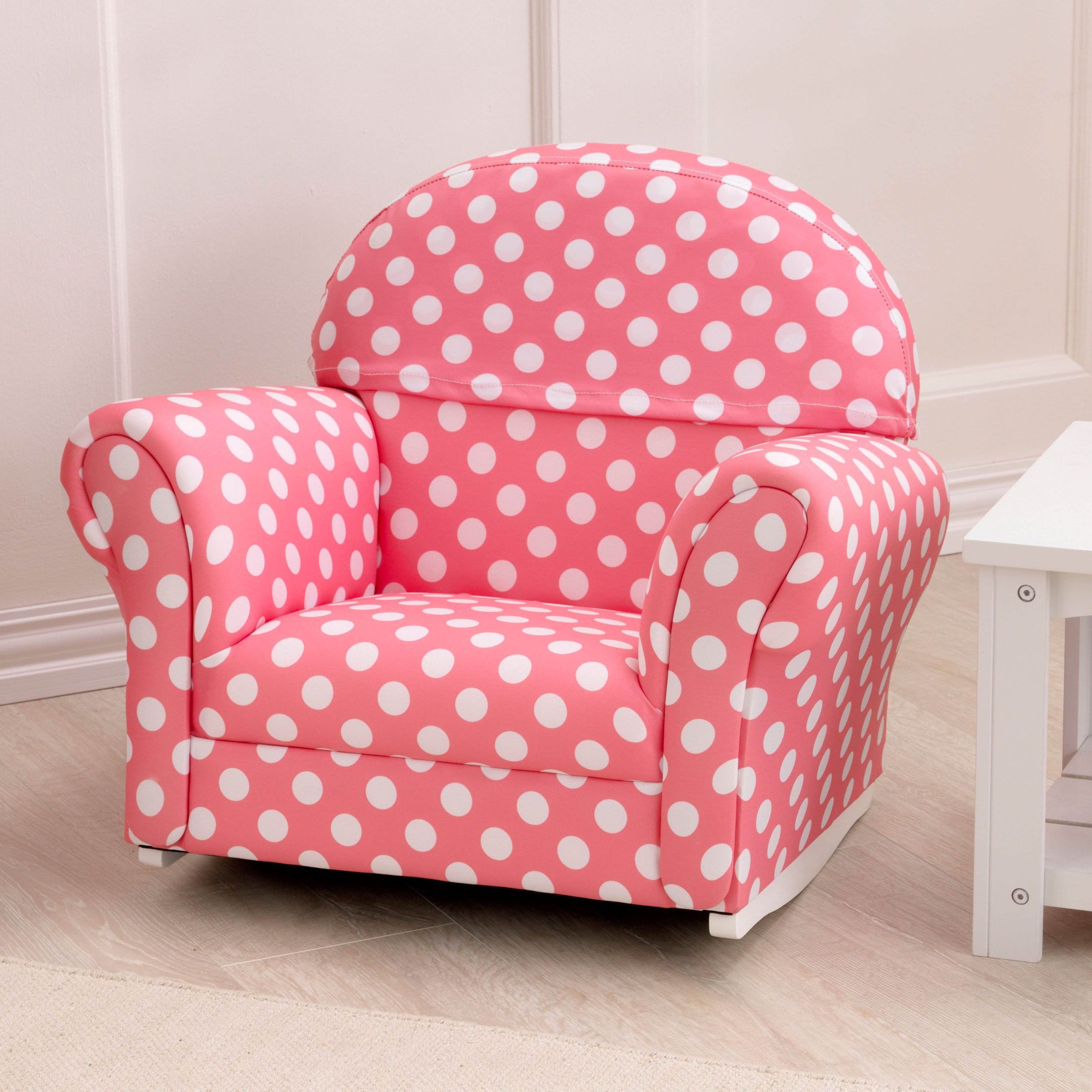 Pink Chair for Bedroom Beautiful Have to Have It Kidkraft Upholstered Pink with Polka Dots