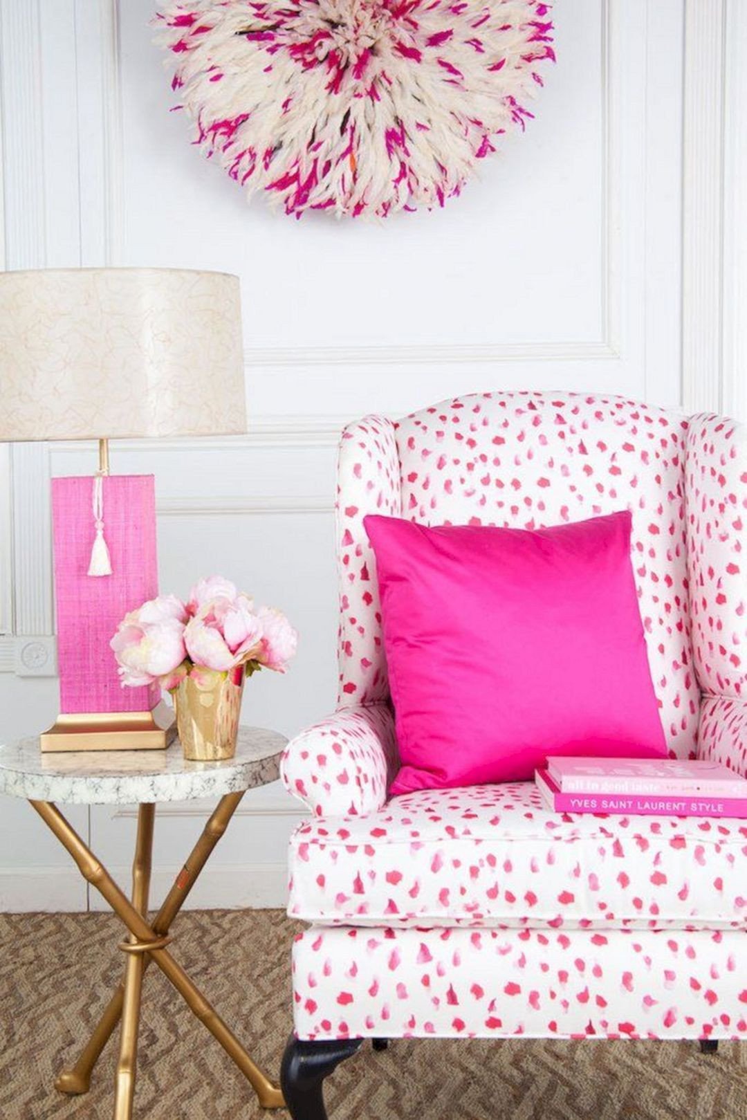 Pink Chair for Bedroom New 25 Most Romantic Pink Home Fices Color Scheme Ideas