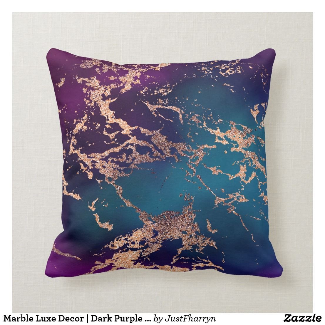 Purple and Teal Bedroom Lovely Moody Marble Decor
