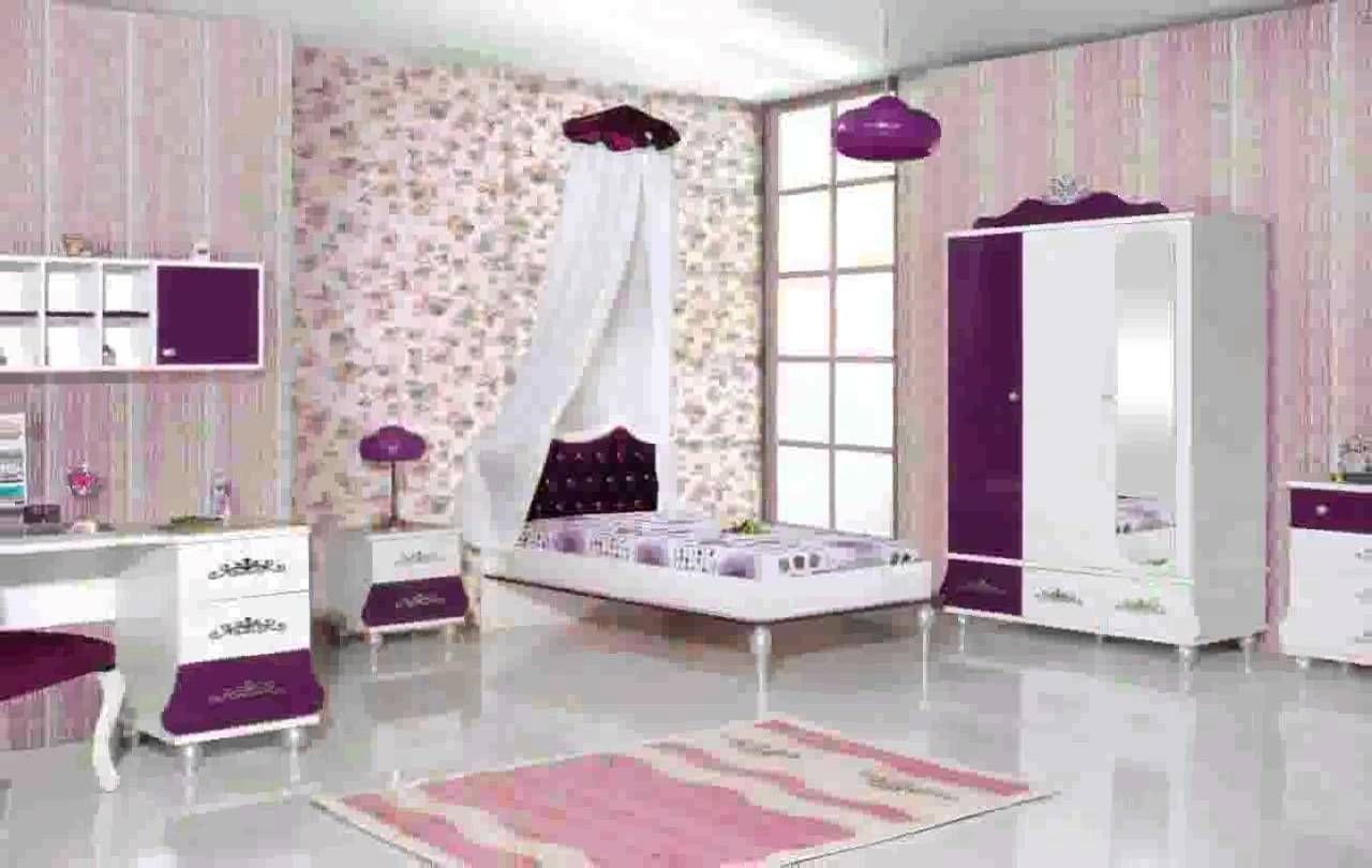 Purple and White Bedroom Awesome College Girl Bedroom theme Pink and Purple Wall and