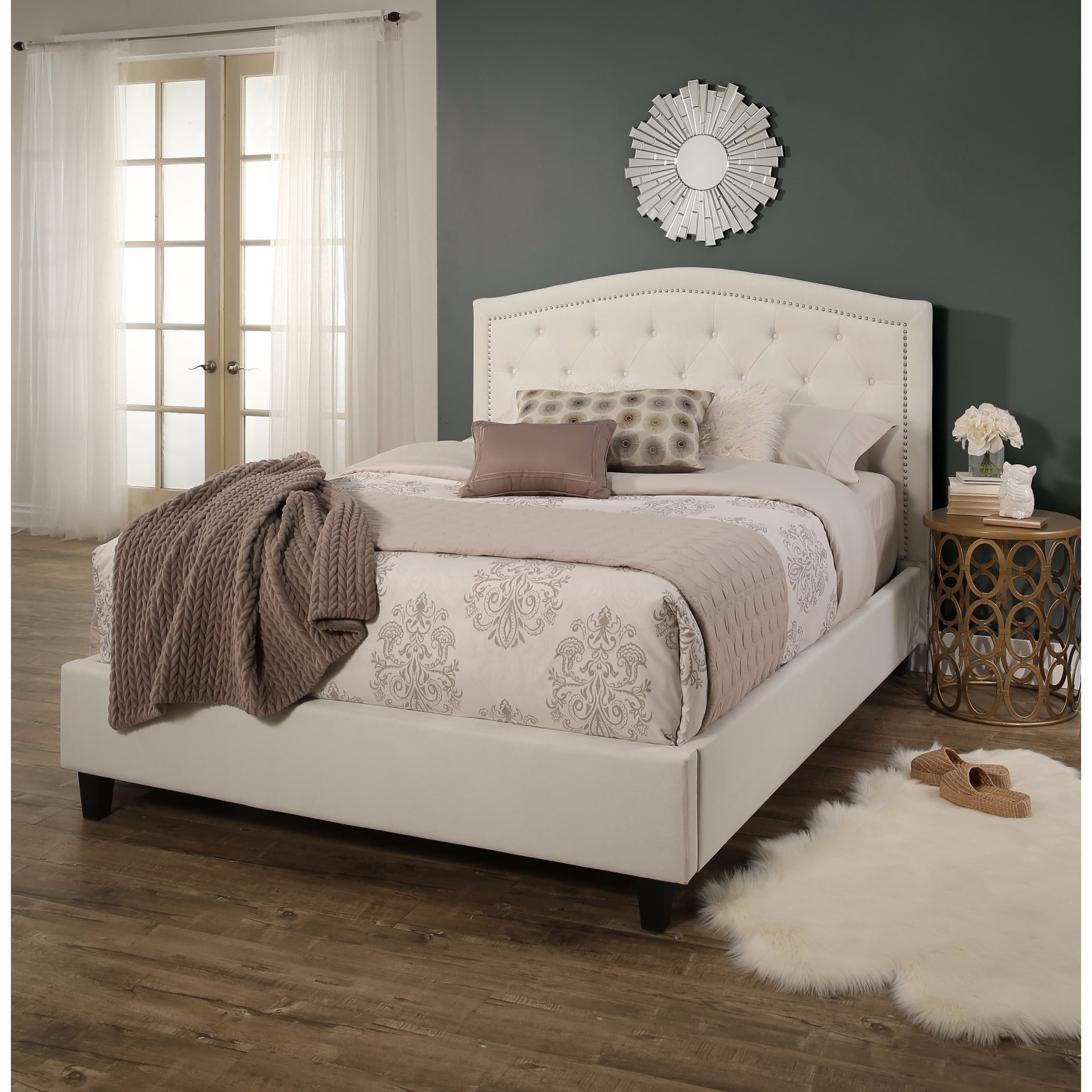 Queen Platform Bedroom Set Elegant Virgil Upholstered Tufted Queen Bed by Christopher Knight