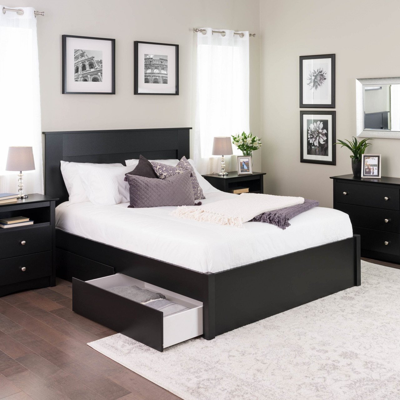 Queen Size Bedroom Suit New Metal Platform Bed Frame Queen — Procura Home Blog