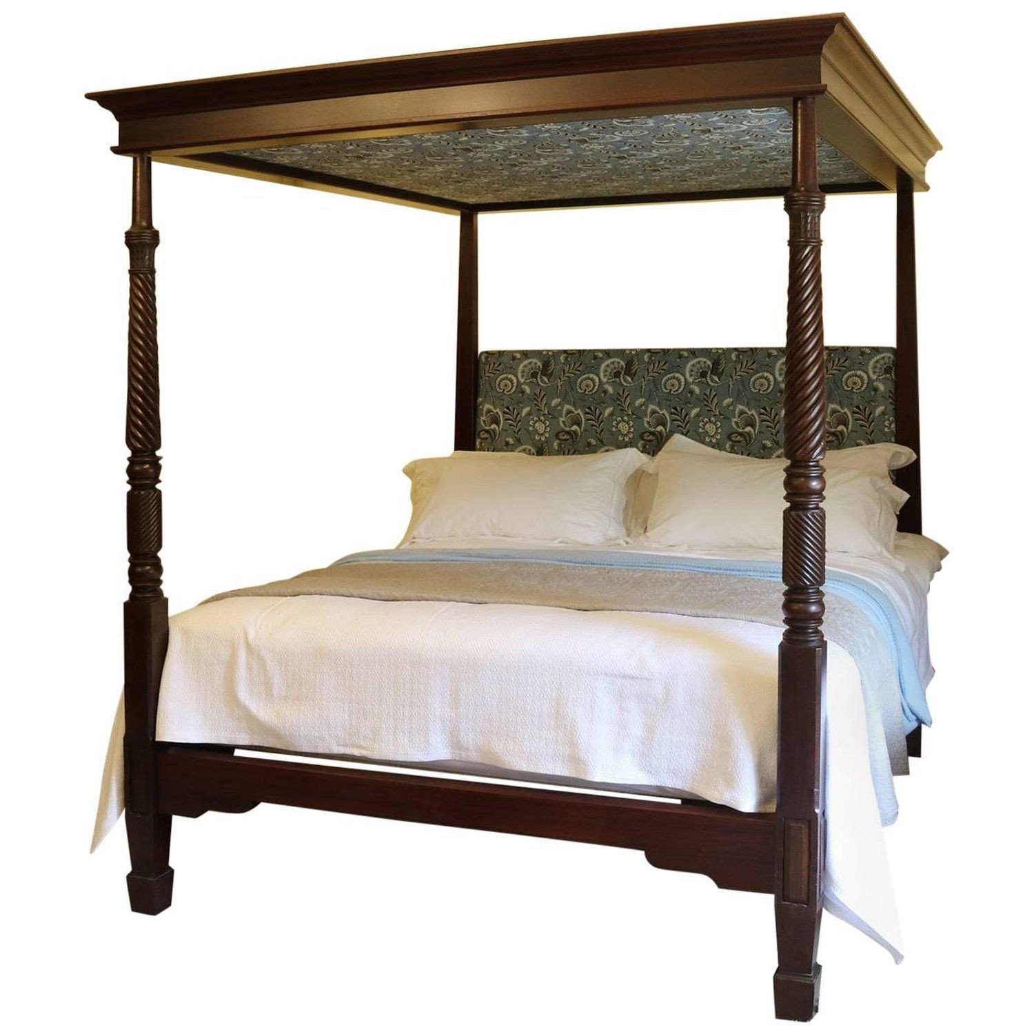 Queen Size Canopy Bedroom Set Inspirational 1stdibs Reconstructed Wooden Four Poster Bed W4p101